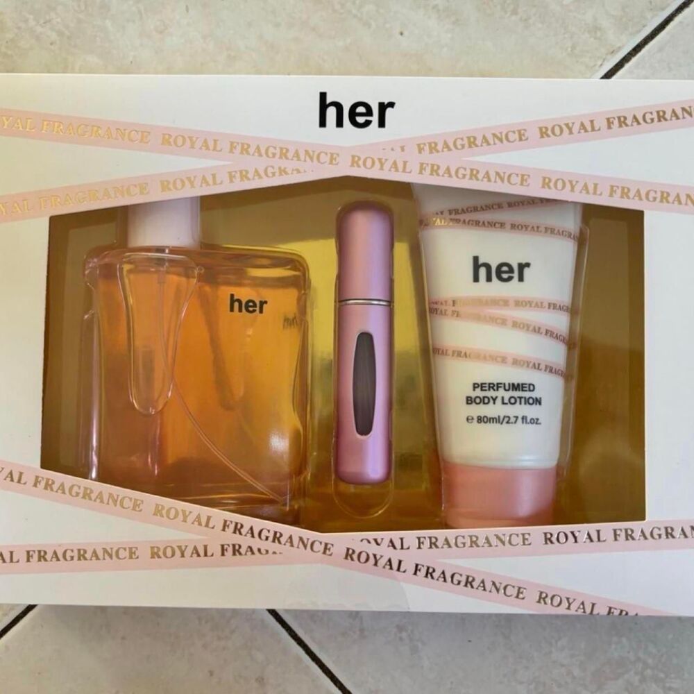 Royal Fragrance HER Perfume and Lotion bundle